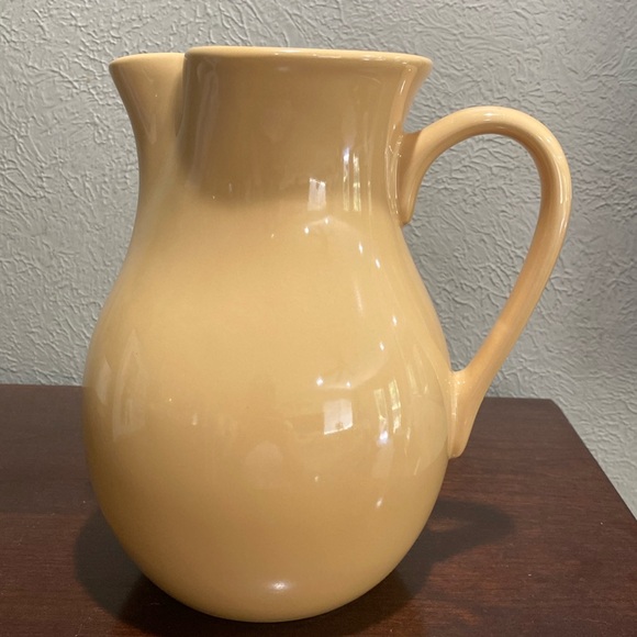 Harvest Gold Drink Pitcher by Chantel - Picture 1 of 7